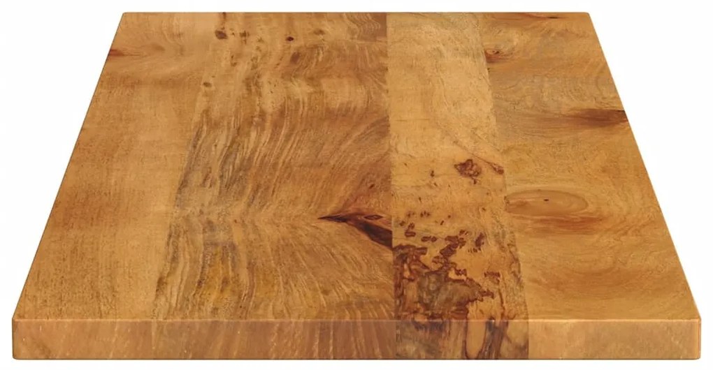 Tampo de mesa retangular 140x50x3,8 cm mangueira maciça