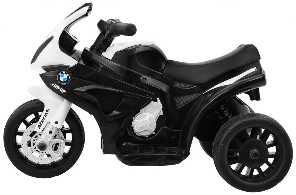 Mota elétrica para crianças 6V BMW S1000 RR MINI 1 a 3 anos Preta