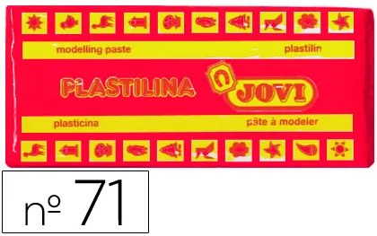 Plasticina Jovi 71 150 gr Rubi
