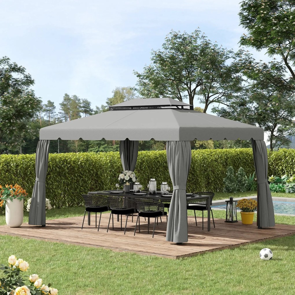 Toldo de Substituição Cascais – 400x300 cm – Duplo Teto e Drenagem