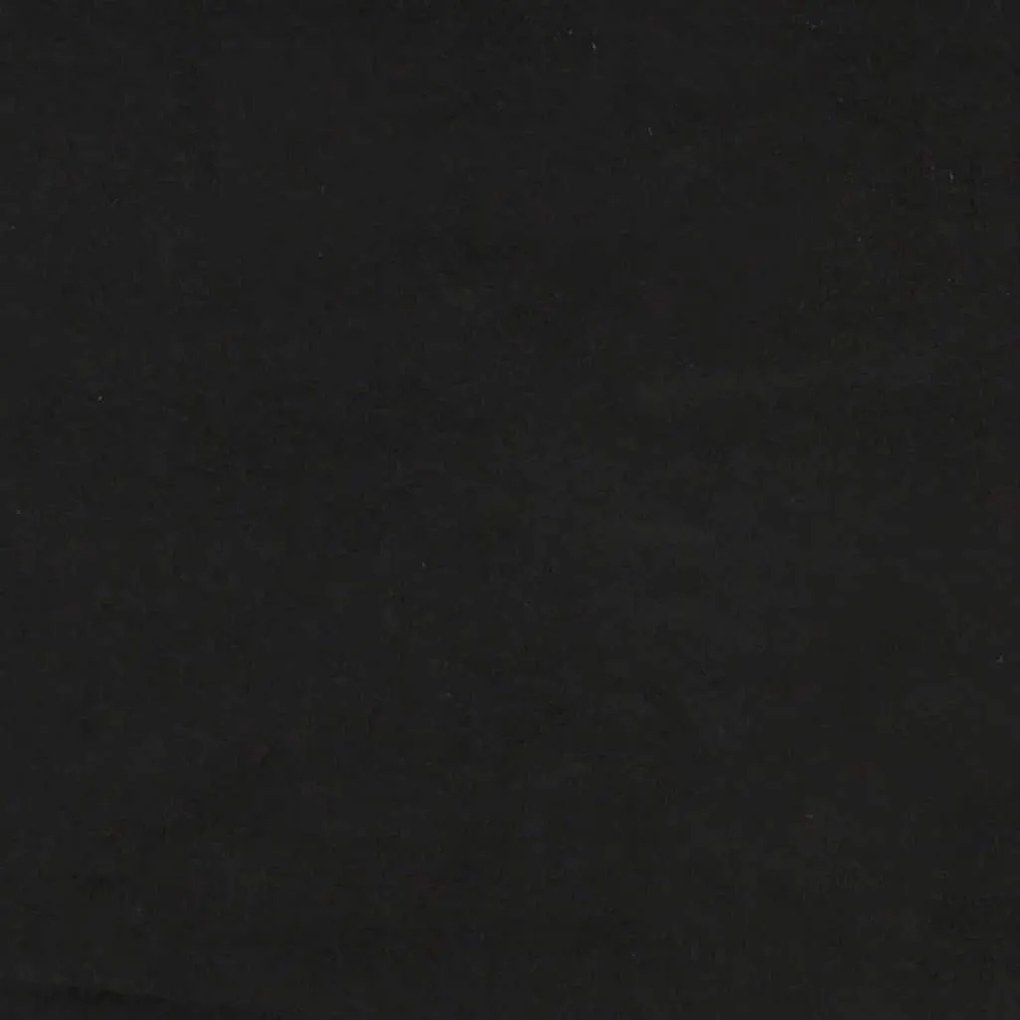 Poltrona com apoio de braços 53 cm veludo preto