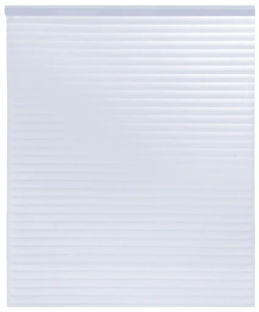Película para janela fosca 45x500 cm PVC padrão de estore