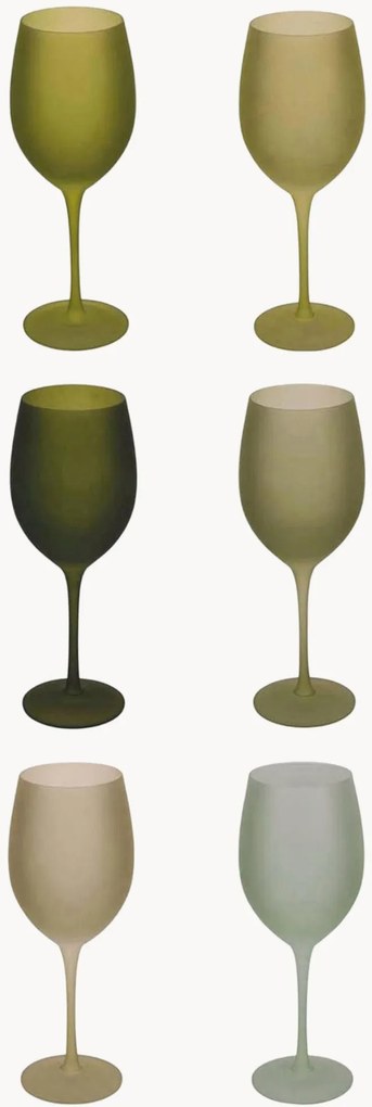 Copos de vinho Happy Hour, conjunto de 6