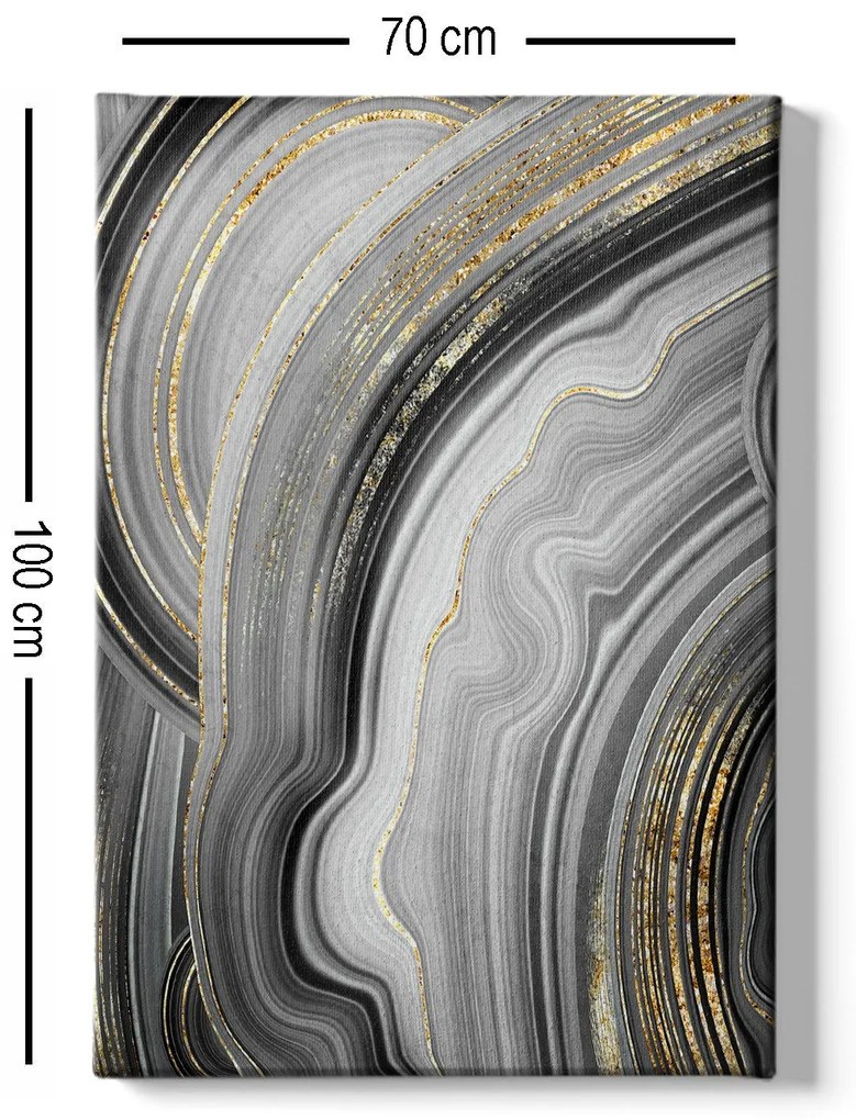 Pintura Decorativa em Tela 1415417402 – Multicolor – 70 x 100 cm