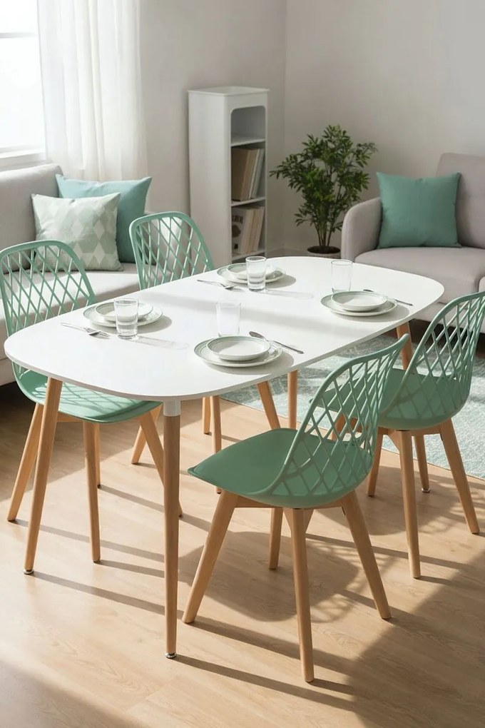 Pack 4 Cadeiras Mima - Verde Jade