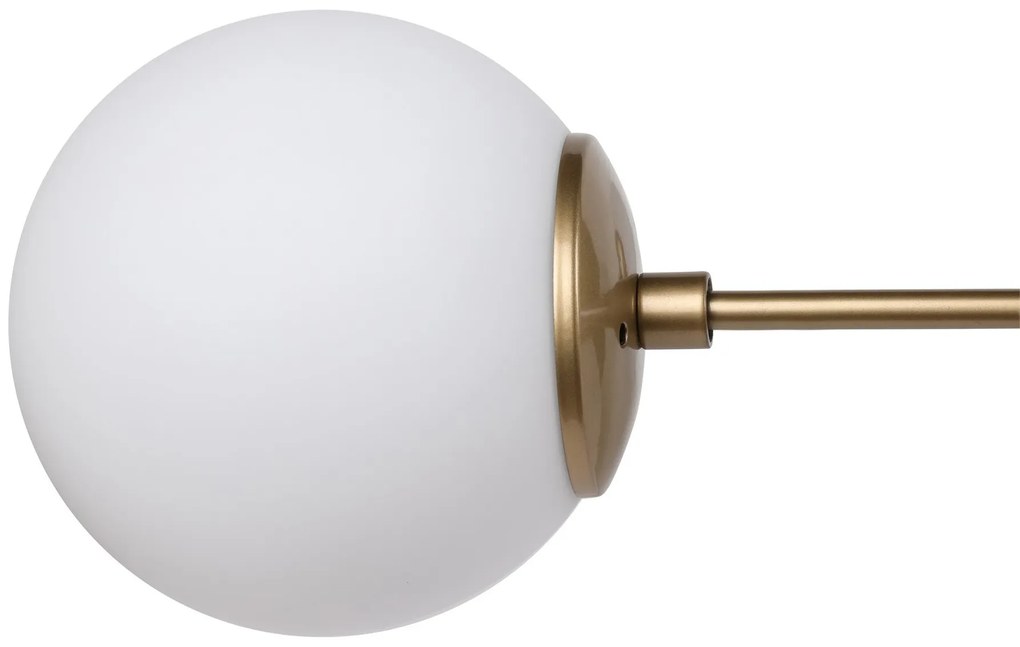 Candeeiro de Teto Damar – Amarelo e Branco – 100 x 58 cm