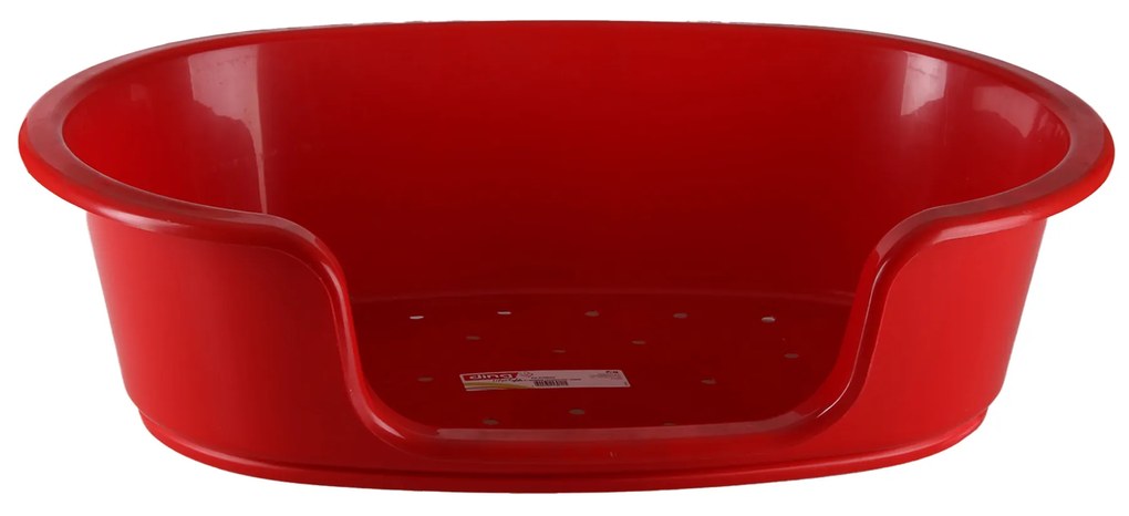 Cama Animal Plástico Vermelho 70X44X21cm