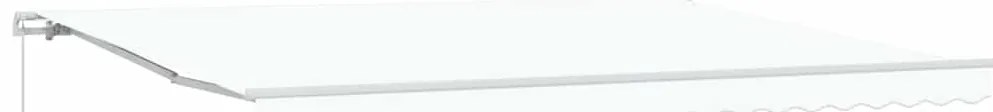 Toldo Manual Retrátil Branco 450x350 cm