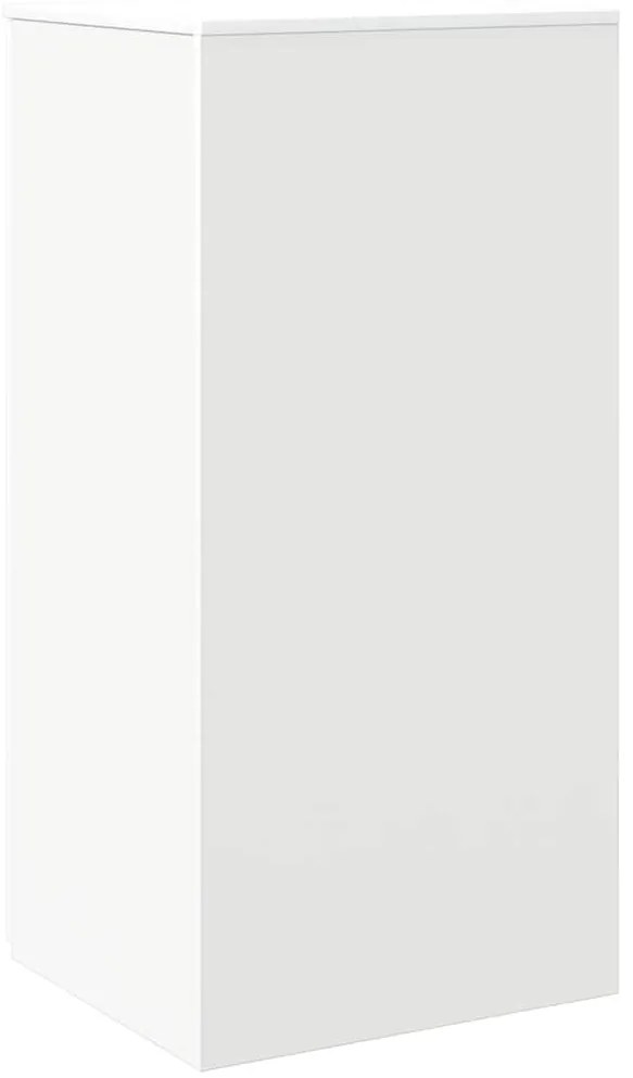 Armário de arrumação 50x45x103,5 cm derivados de madeira branco