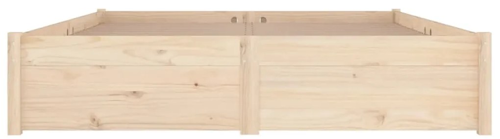 Estrutura de cama com gavetas 200x200 cm
