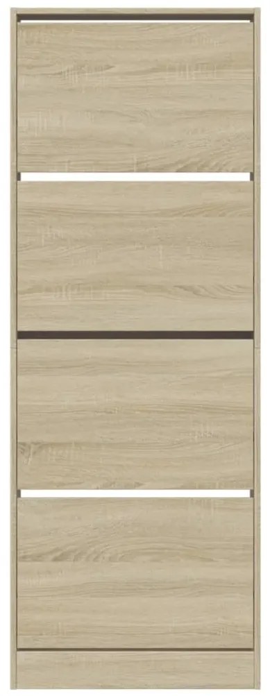 Sapateira 60x21x163,5 cm derivados de madeira carvalho sonoma