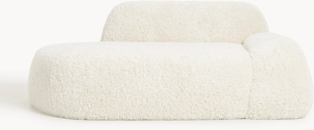 Chaise longue em teddy Wolke (2 lugares)