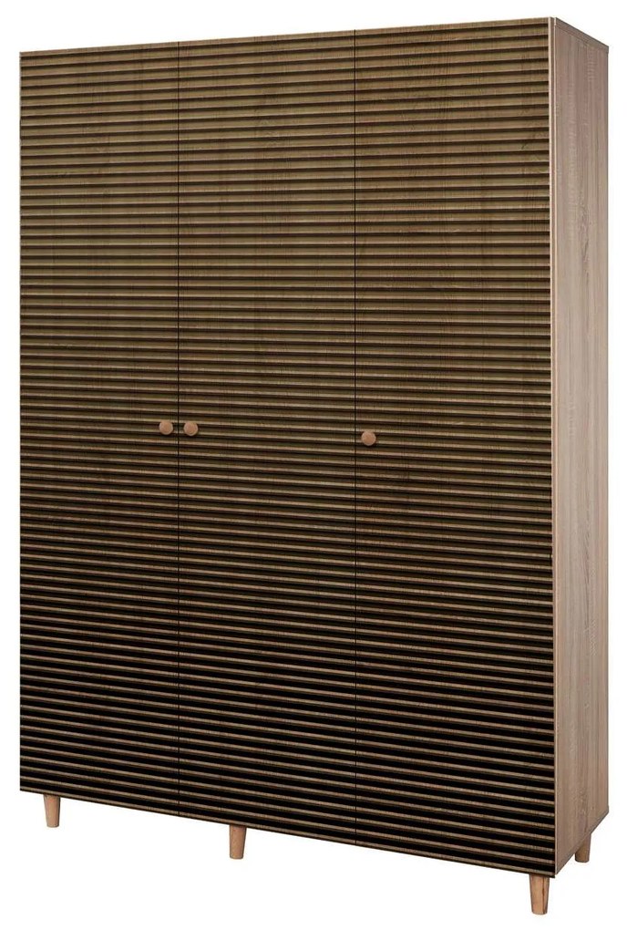 Roupeiro Mode – Carvalho Sonoma – 135x192x52 cm