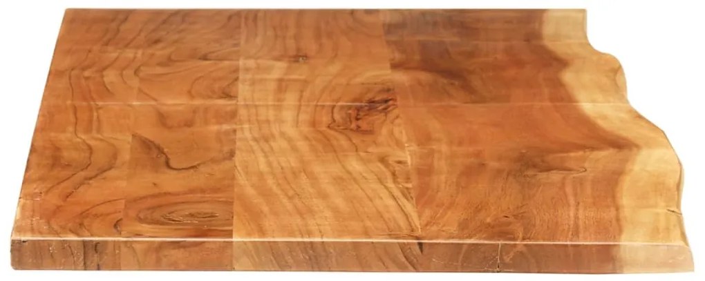 Tampo p/ móvel toucador WC 140x52x2,5 cm madeira acácia maciça