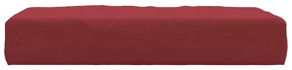 Almofadão p/ móveis de paletes 60x60x9,5 cm oxford vermelho-tinto