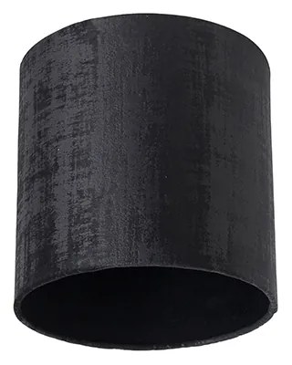 Abajur de veludo preto 20/20/20 Clássico / Antigo