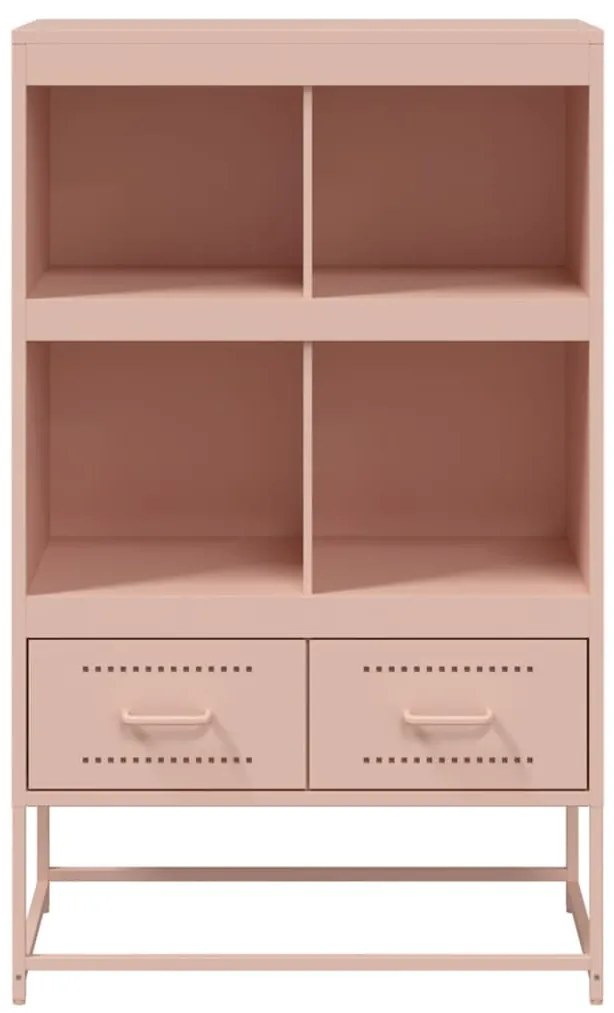 Móvel alto 68x39x111,5 cm aço rosa