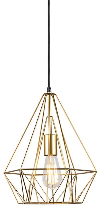 LED Candeeiro de suspensão industrial inteligente dourado com Wi-Fi ST64 - Carcass Design,Moderno