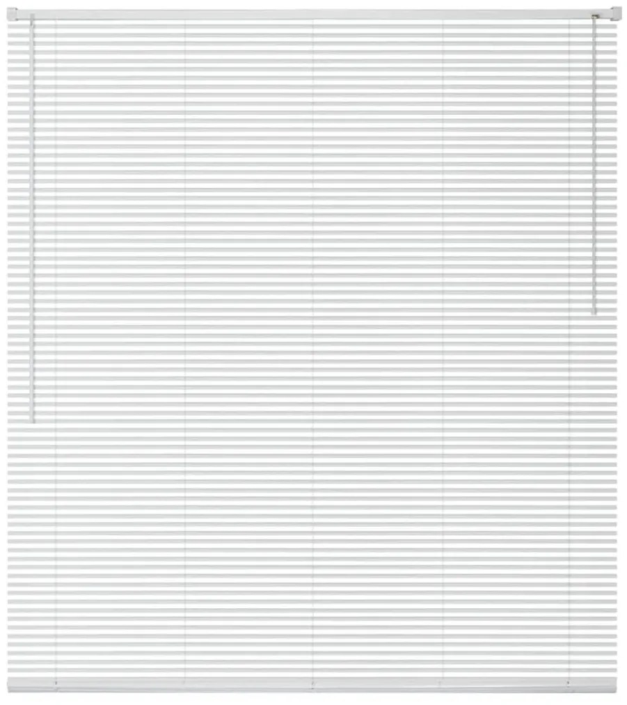vidaXL Persianas em alumínio 60x130 cm branco