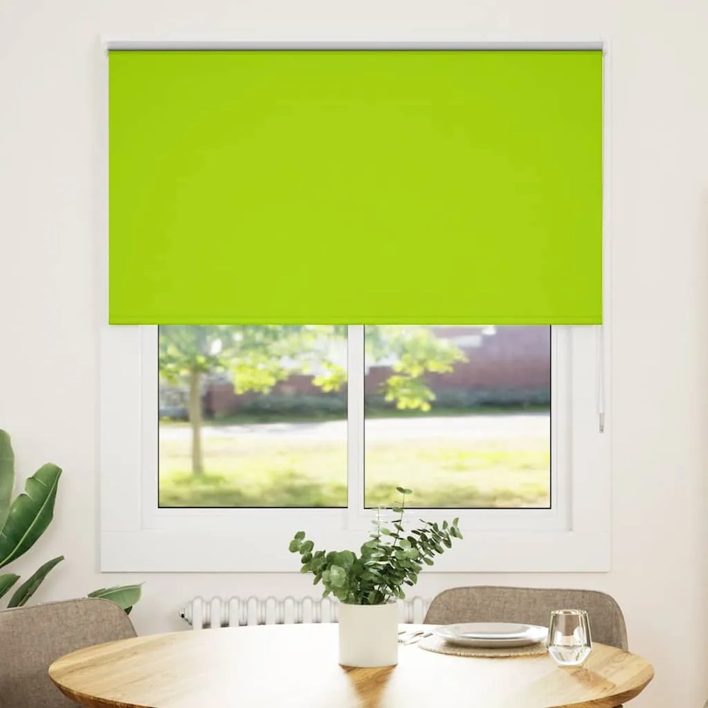 Persiana de enrolar 135x130 cm largura tecido 131,6cm poliéster