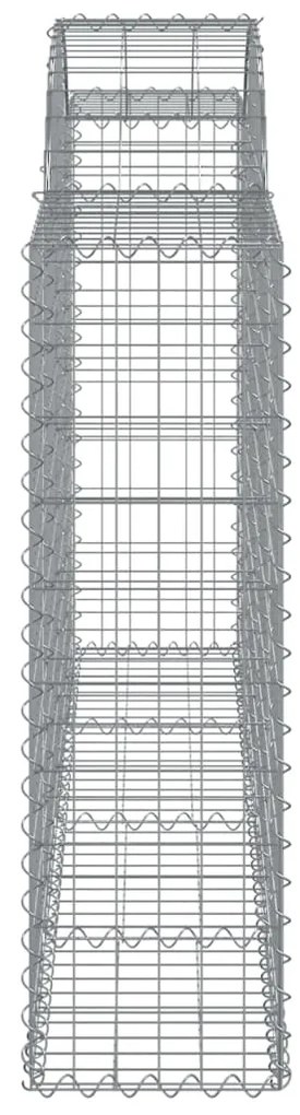 Cestos gabião arqueados 50 pcs 200x30x100/120 ferro galvanizado