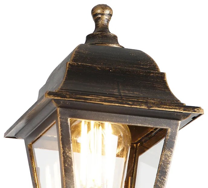LED Candeeiro de pé inteligente Antique Gold 3 luzes IP44 com WiFi ST64 - Capital Clássico / Antigo