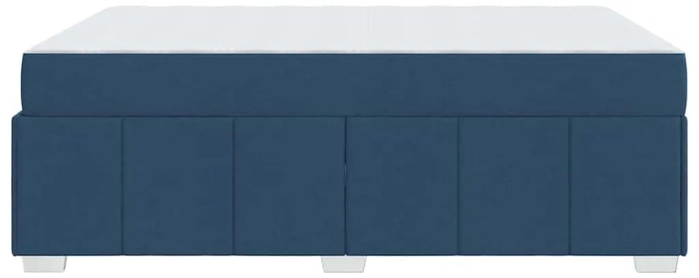 Estrutura da Cama Azul 140 x 200 cm tecido