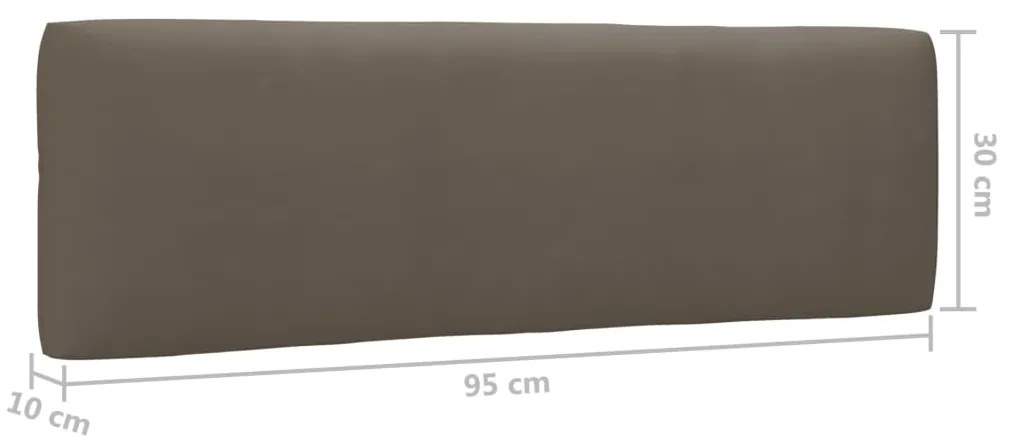 4 pcs conjunto lounge paletes pinho impregnado castanho mel