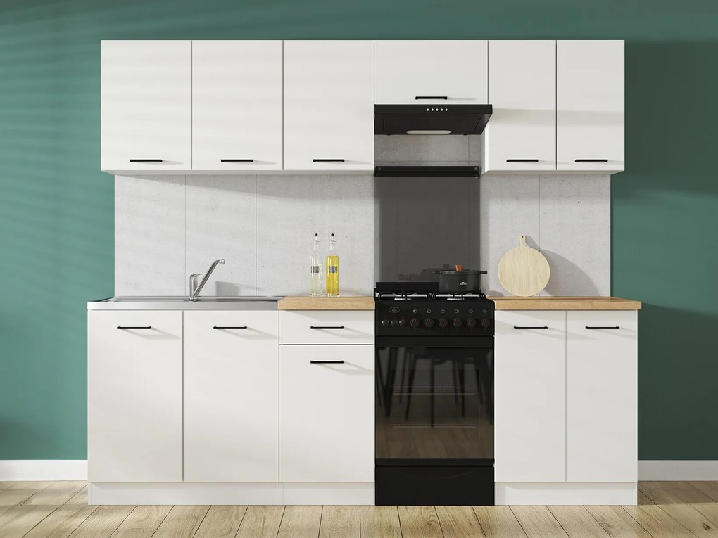 Conjunto de cozinha modular Line White 118