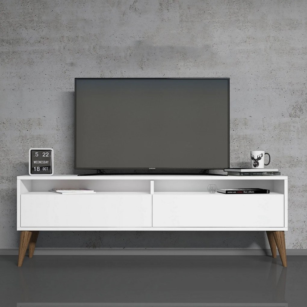 Móvel TV Best – Branco – 150 x 30 x 50 cm