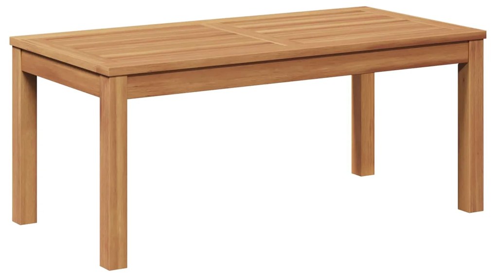 vidaXL mesa Castanho 95 x 45 x 40 cm Madeira de Teca Sólida