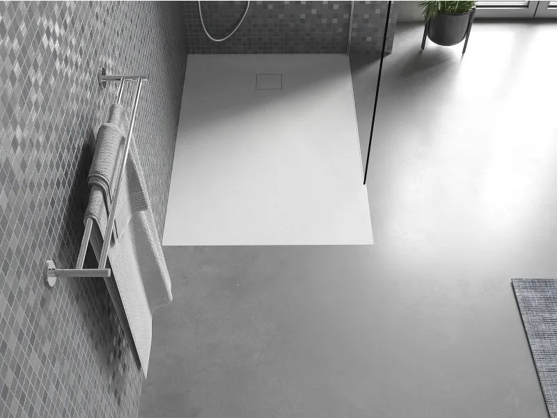 Mexen Bert base de duche retangular SMC 100 x 70 cm, branco - 4K107010