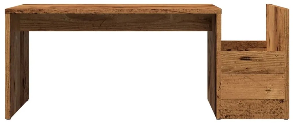 Mesa de centro 90x45x35 cm derivados de madeira madeira velha
