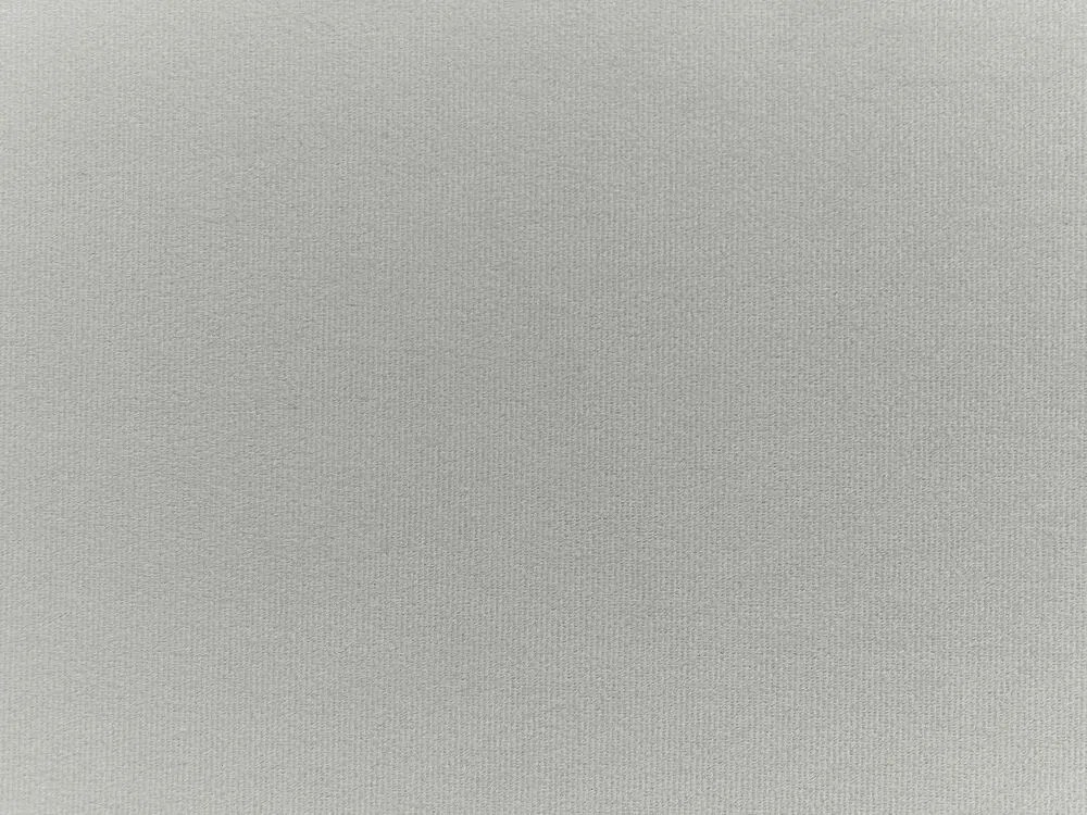 Cama de casal com arrumação em veludo cinzento claro 180 x 200 cm BOUSSE Beliani