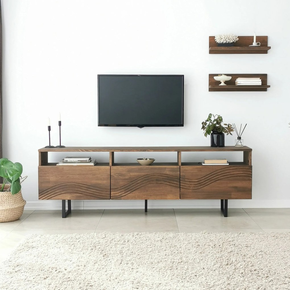 Unidade de TV Onda – Nogueira – 170x40 cm