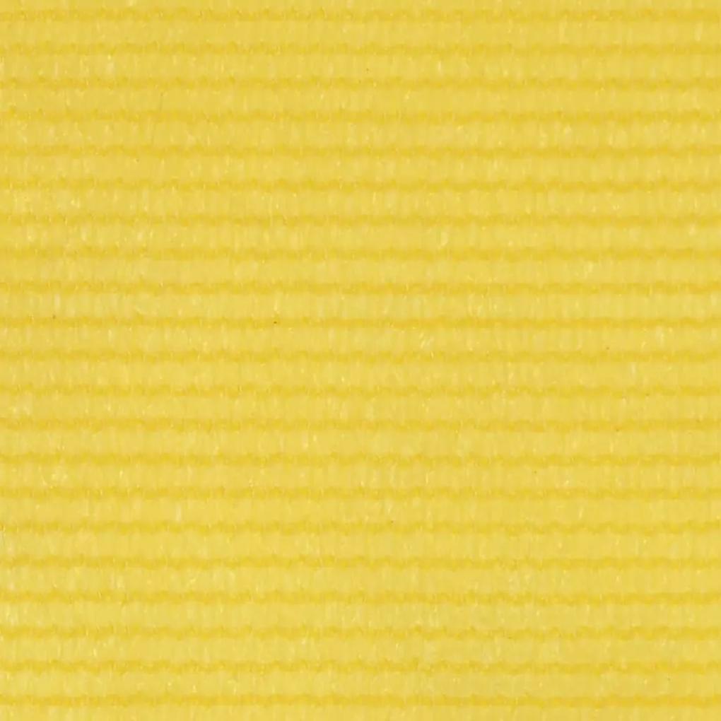 Tela de varanda 120x500 cm PEAD amarelo