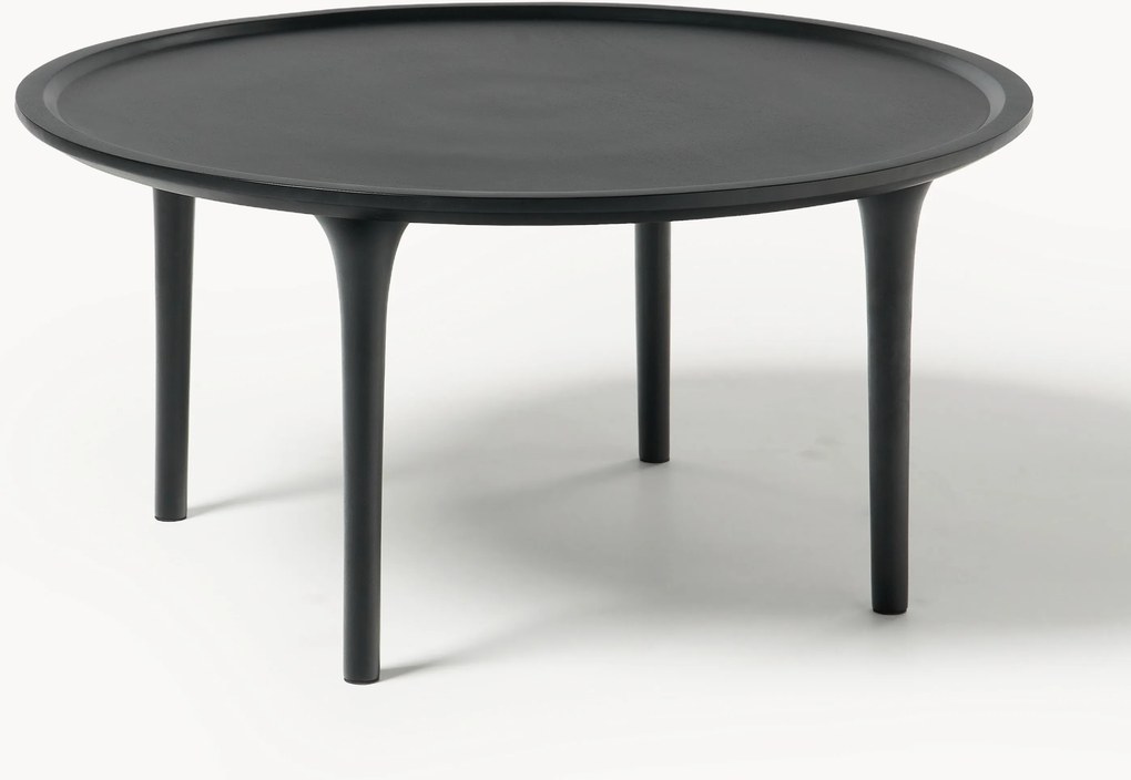 Mesa de centro redonda em madeira de mangueira Jeani