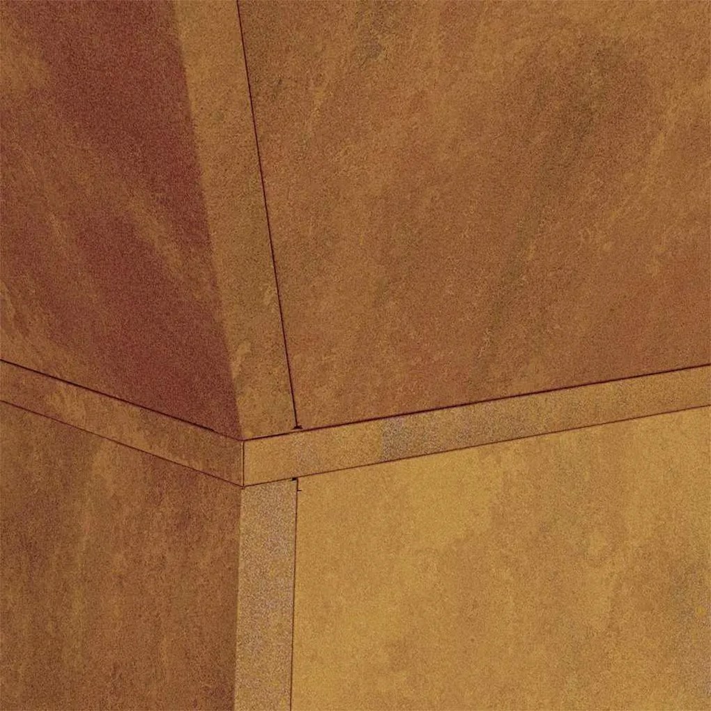 Suporte para Plantas Aço corten 40 x 40 x 101 cm