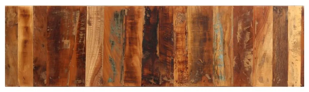Móvel de TV 110x30x40 cm madeira recuperada maciça