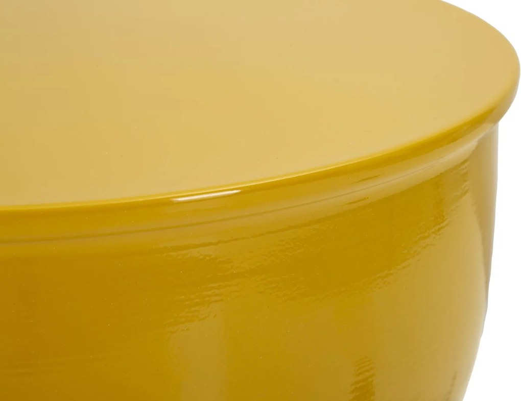 MESA DE APOIO YAO Ø 31X46 CM AMARELO
