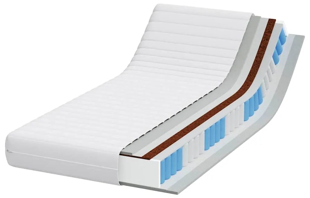 Colchões Branco 90 x 200 cm Tecido 100% poliéster