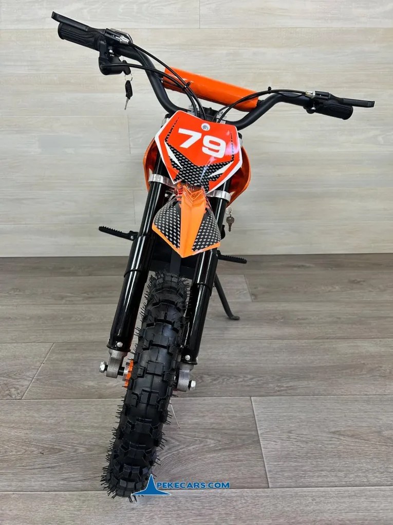 Mota elétrica para crianças 6 a 14 anos Dirk 36V 800W Laranja