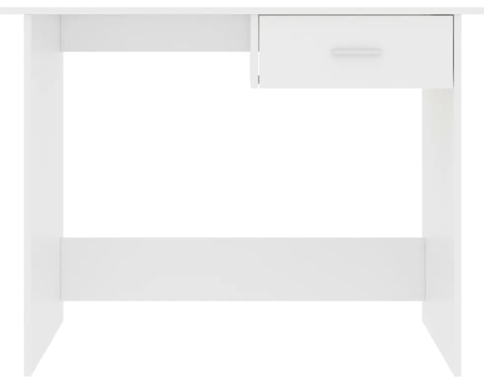 Secretária 100x50x76 cm contraplacado branco