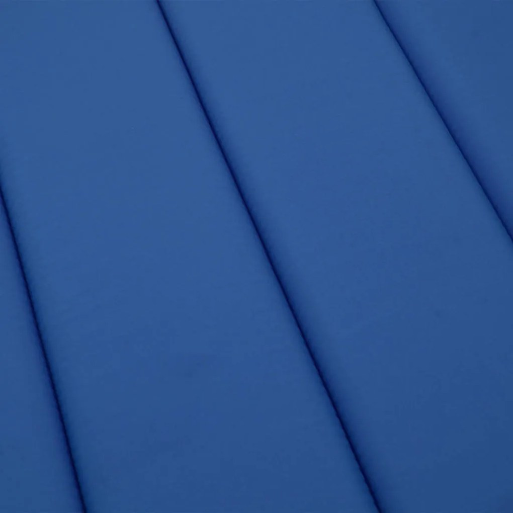 Almofadão p/ espreguiçadeira 180x60x4cm tecido oxford azul real