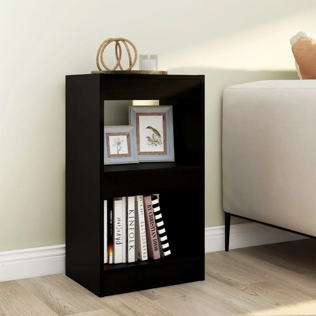 vidaXL Estante/divisória 40x30x72 cm preto