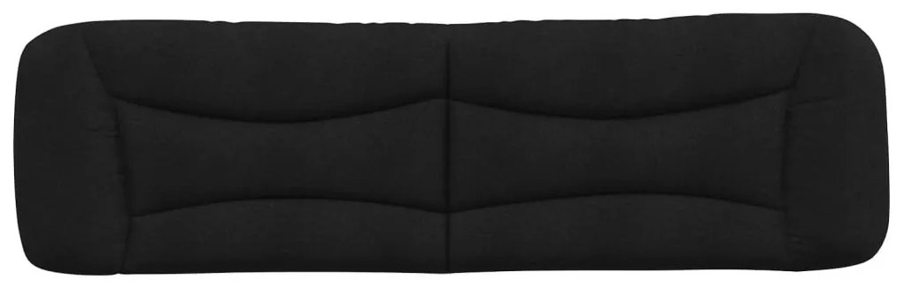 Almofadão de cabeceira 180 cm tecido preto