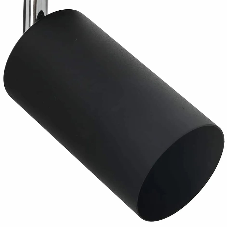 Holofote de Teto Bidirecional Ajustável Preto GU10