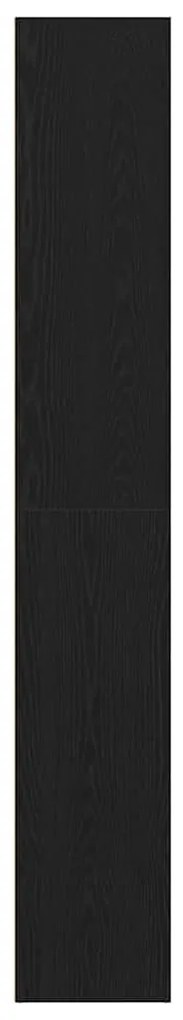Estante 60x30x189 cm derivados de madeira carvalho preto