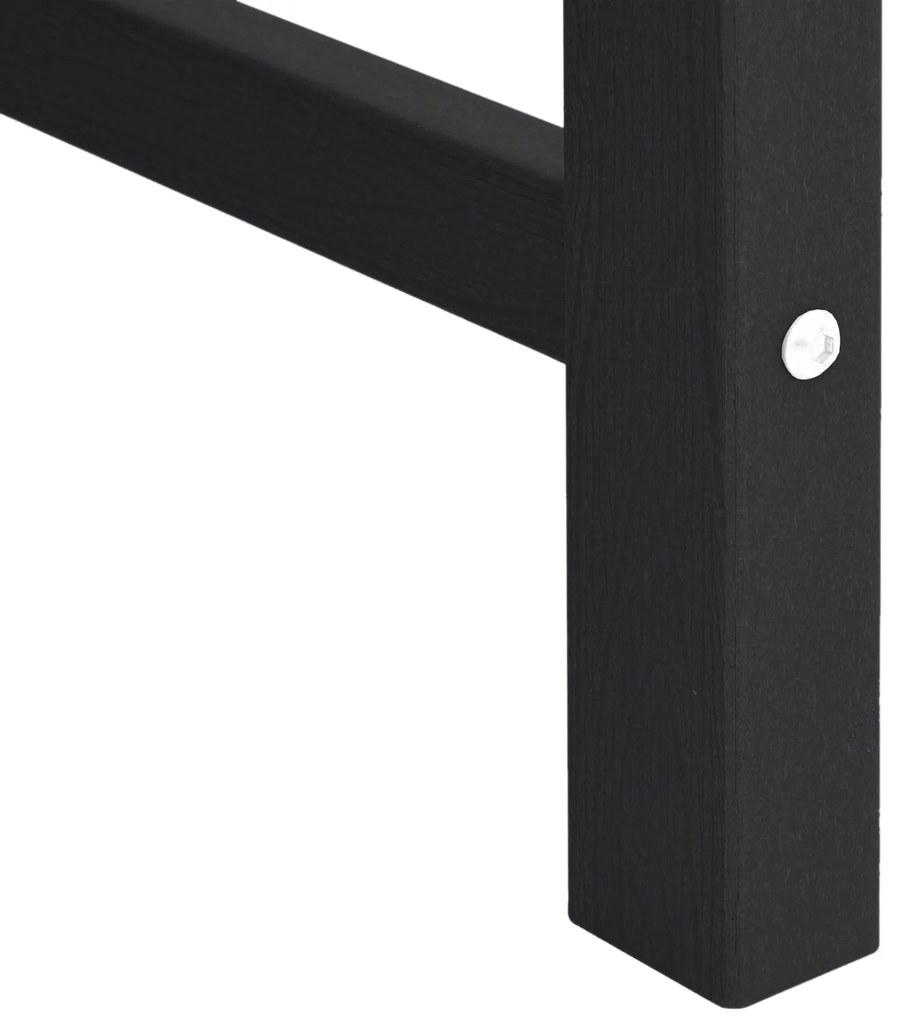 Cadeiras de Jantar 2 pcs Preto HDPE