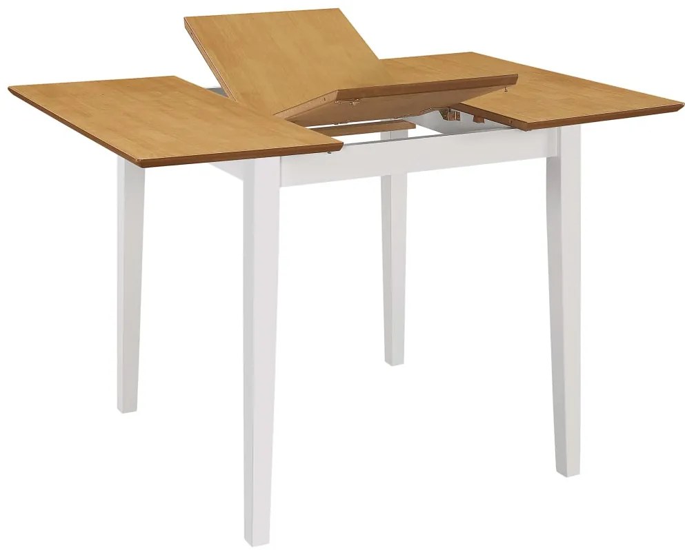 3 pcs conjunto de jantar MDF branco